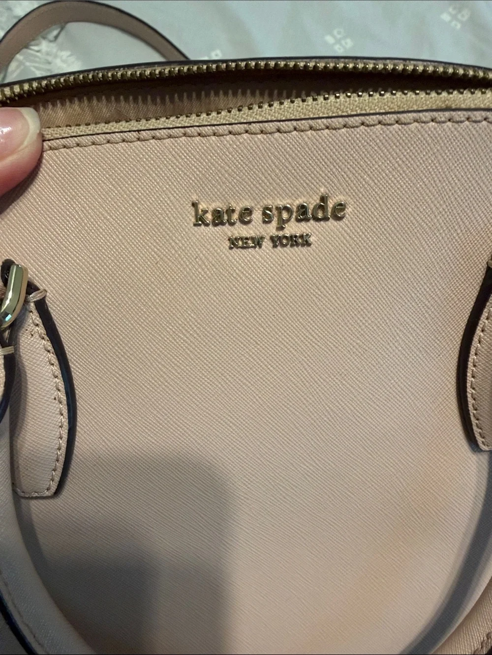 kate spade Blush Pink Dome Satchel